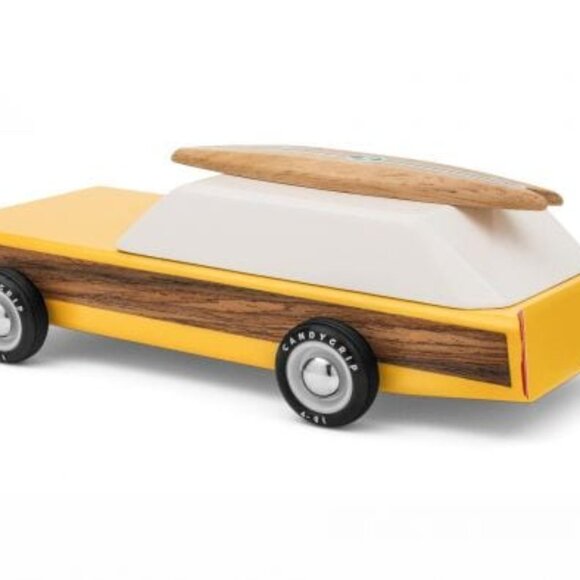 NWT Candylab Large Wood Car Classic Woodie - Picture 3 of 5